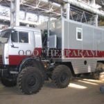 Агрегат исследования нефтегазовых скважин на шасси Камаз 43114