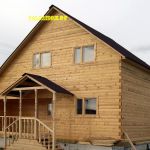 Строительство деревянных домов бань из бруса дешево