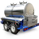 Пищевая прицеп-цистерна 2300 литров