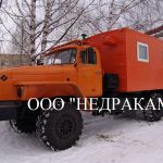 Подъемник исследования нефтяных скважин на шасси Урал 43206