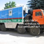 Подъемник исследования скважин на шасси Камаз 4310