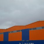 Полнокомплектное здание склада консервов из металлоконструкций